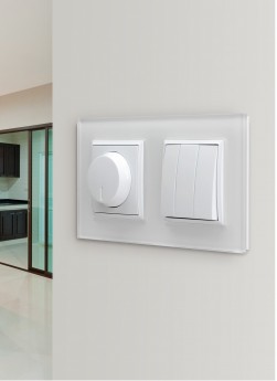 łącznik potrójny ściemniacz LED - Aria Ospel