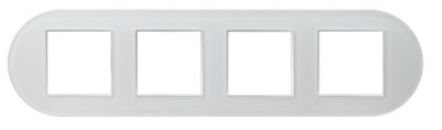 Ramka poczwórna owalna